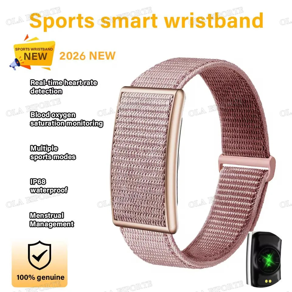 2026 Sport Fitness Tracker Smart Bracelet – Heart Rate & Sleep Monitor