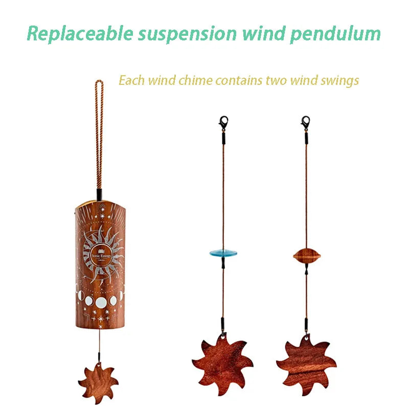 Bamboo Chord Wind Chime – Meditation Sound Healing & Courtyard Wind Bell