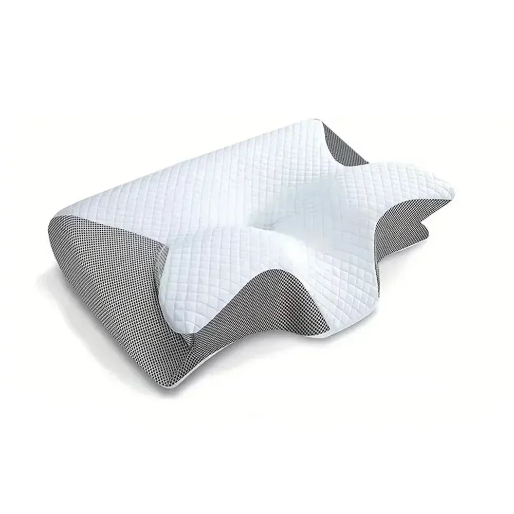 Butterfly Memory Foam Pillow – Neck Pain Relief Contoured Sleep Support
