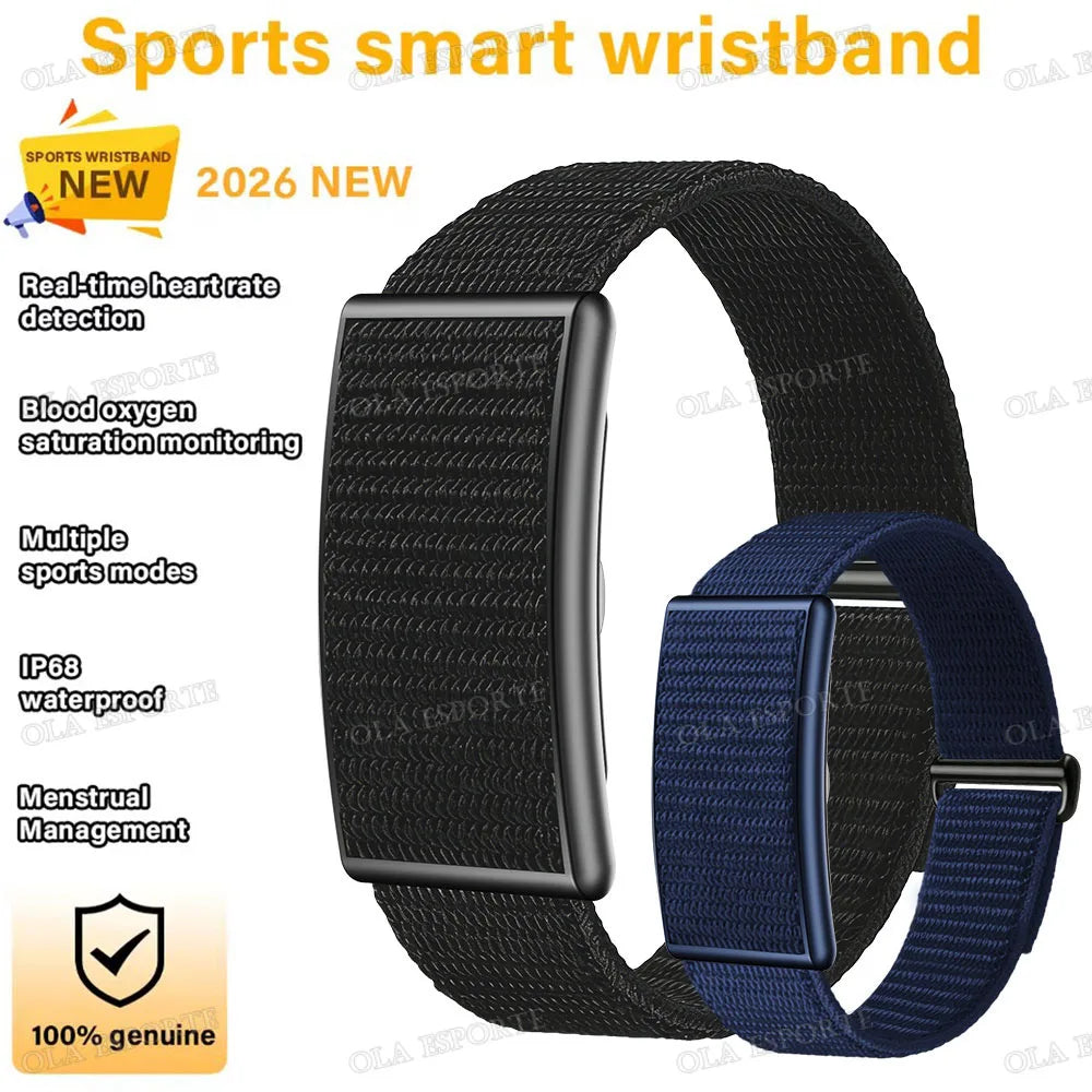 2026 Sport Fitness Tracker Smart Bracelet – Heart Rate & Sleep Monitor