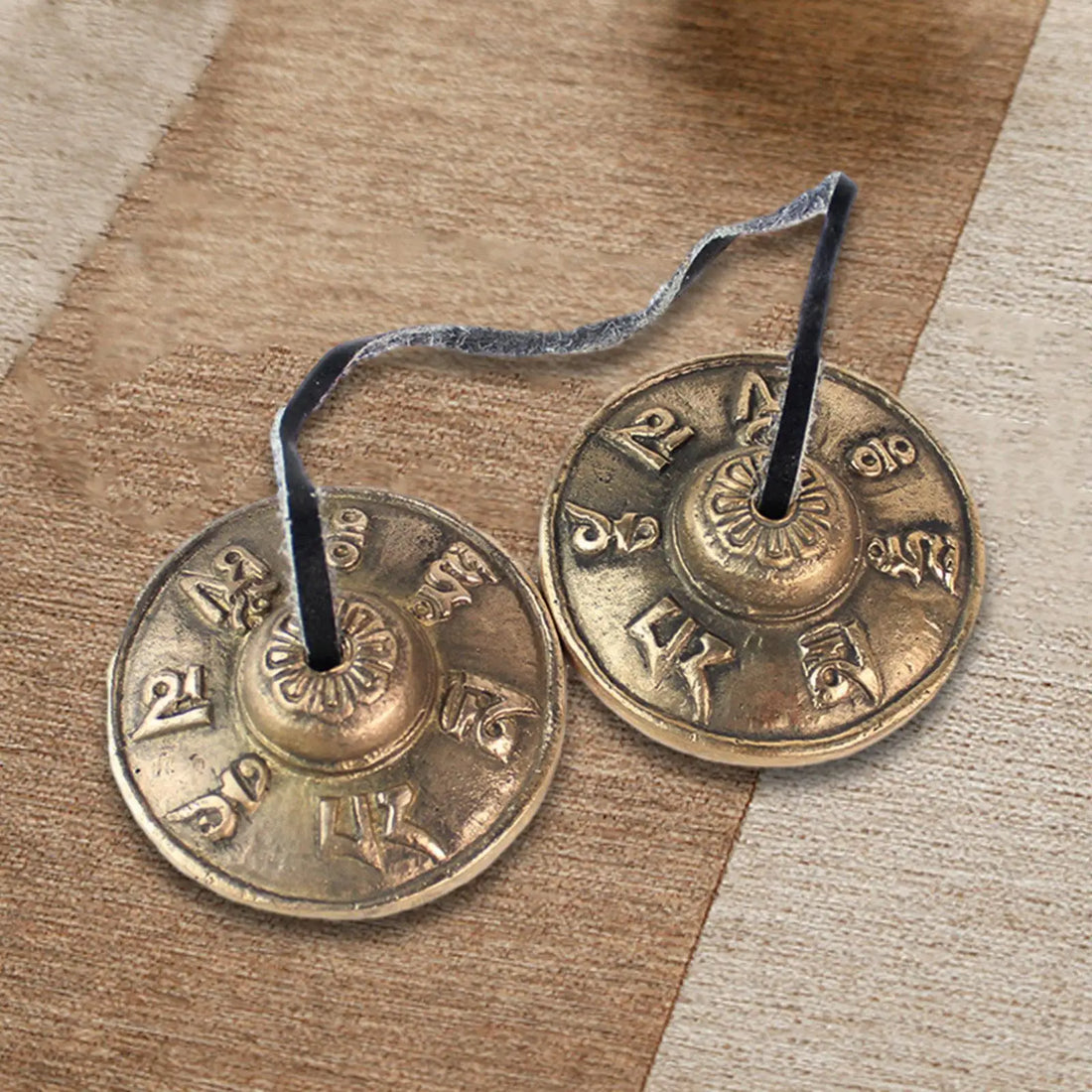 Tibetan Tingsha Cymbals 6.5cm – Meditation & Yoga Chime Bells