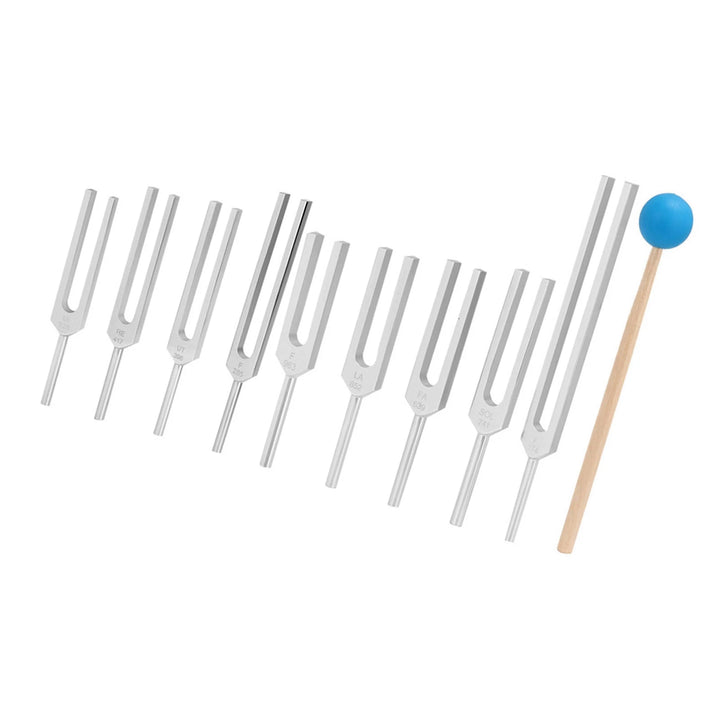 Aluminum Alloy Tuning Fork Set – Chakra Healing & Meditation Therapy