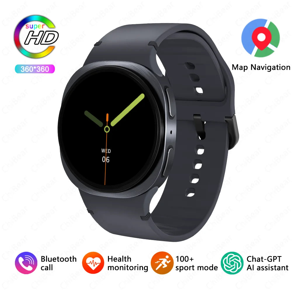 8 Mini Smart Watch – AMOLED HD, Bluetooth Call & GPS Fitness Tracker