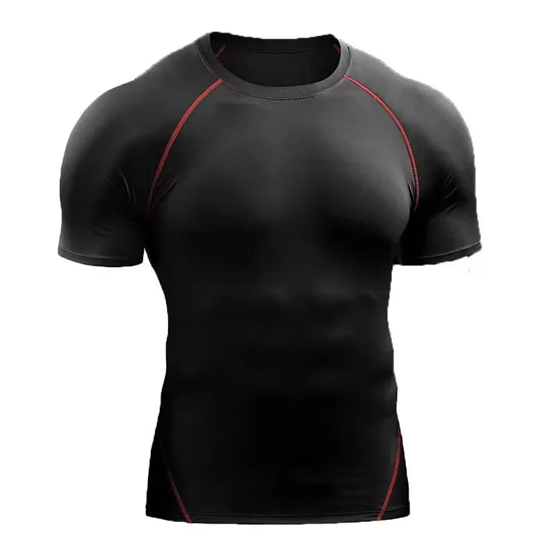 Men’s Quick-Dry Sports T-Shirt – Running & Training Fitness Top